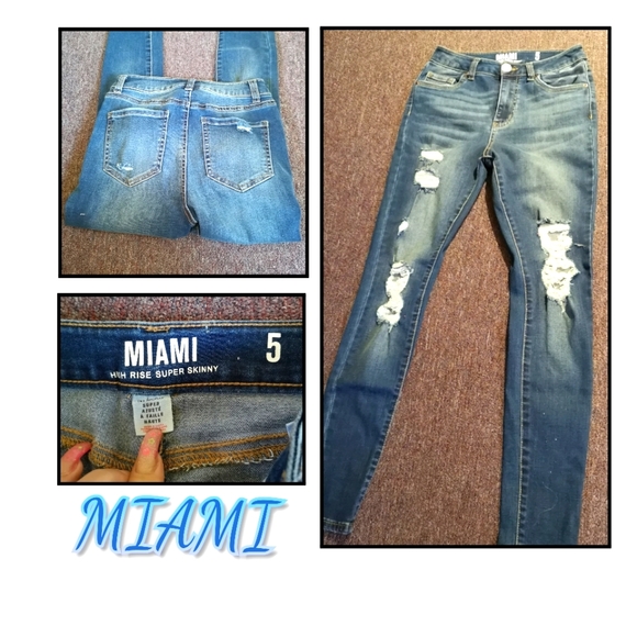 miami Denim - 🔵 3/$30 Size 5 MIAMI Women's High Rise Jeans